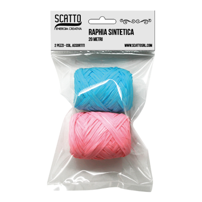 RAPHIA SINTETICA DA 20M BL.2PZ