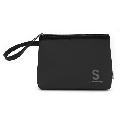 POCHETTE NERA CON MANICO 20X14,5X7CM
