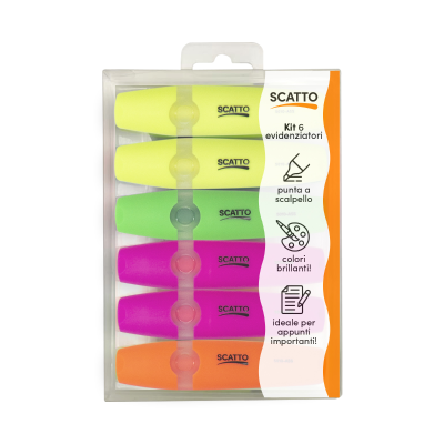 EVIDENZIATORE BL. 6PZ